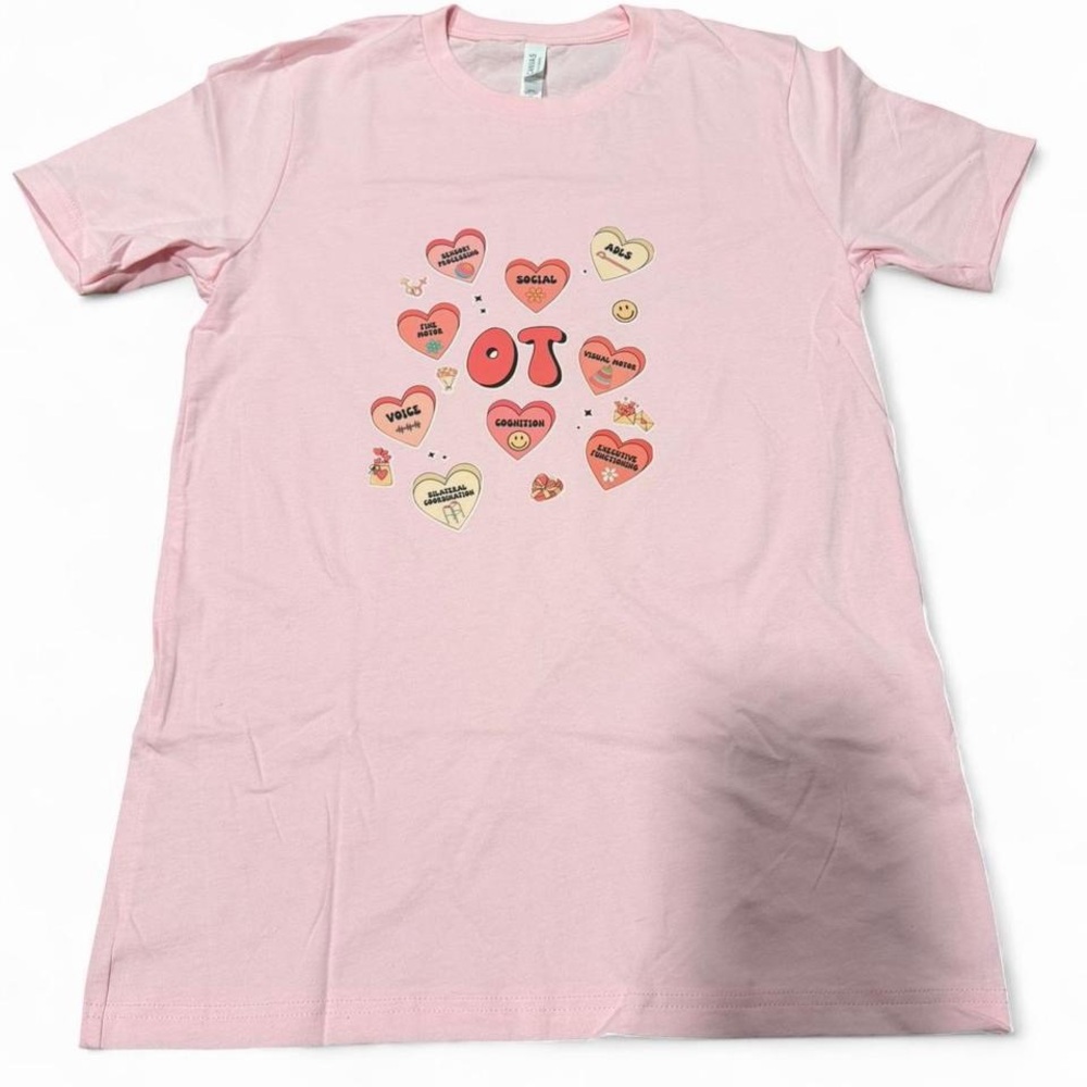 Valentine’s Day Occupational Therapy Custom Made Tshirt - All Sizes